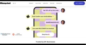 Customer Engagement CRM- using manychat